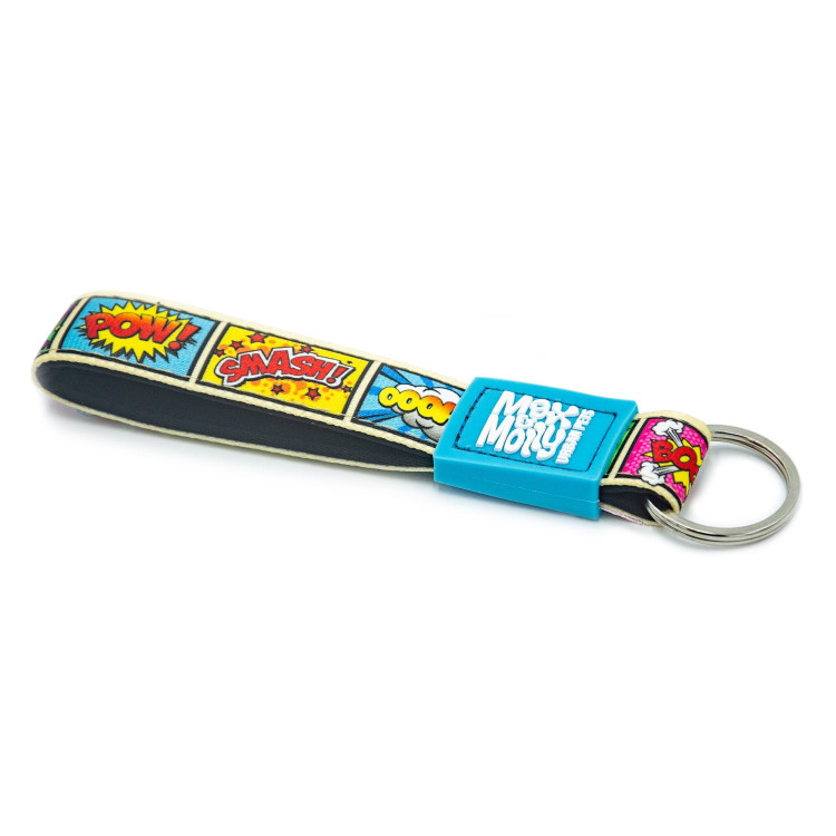 Key Rings Comic Key Ring - Comic/Tag | Max & Molly