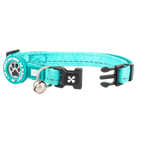 Smart ID Cat Collar Matrix 2.0 Turquoise